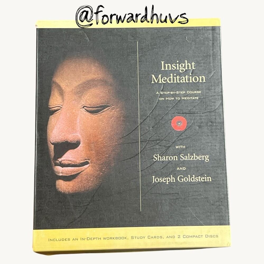 Insight Meditation Step‑by‑Step Course Box Set Salzberg Goldstein